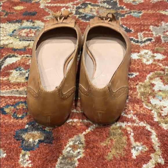Tassel Leather Loafers SZ6.5 Lands End - Picture 3 of 7